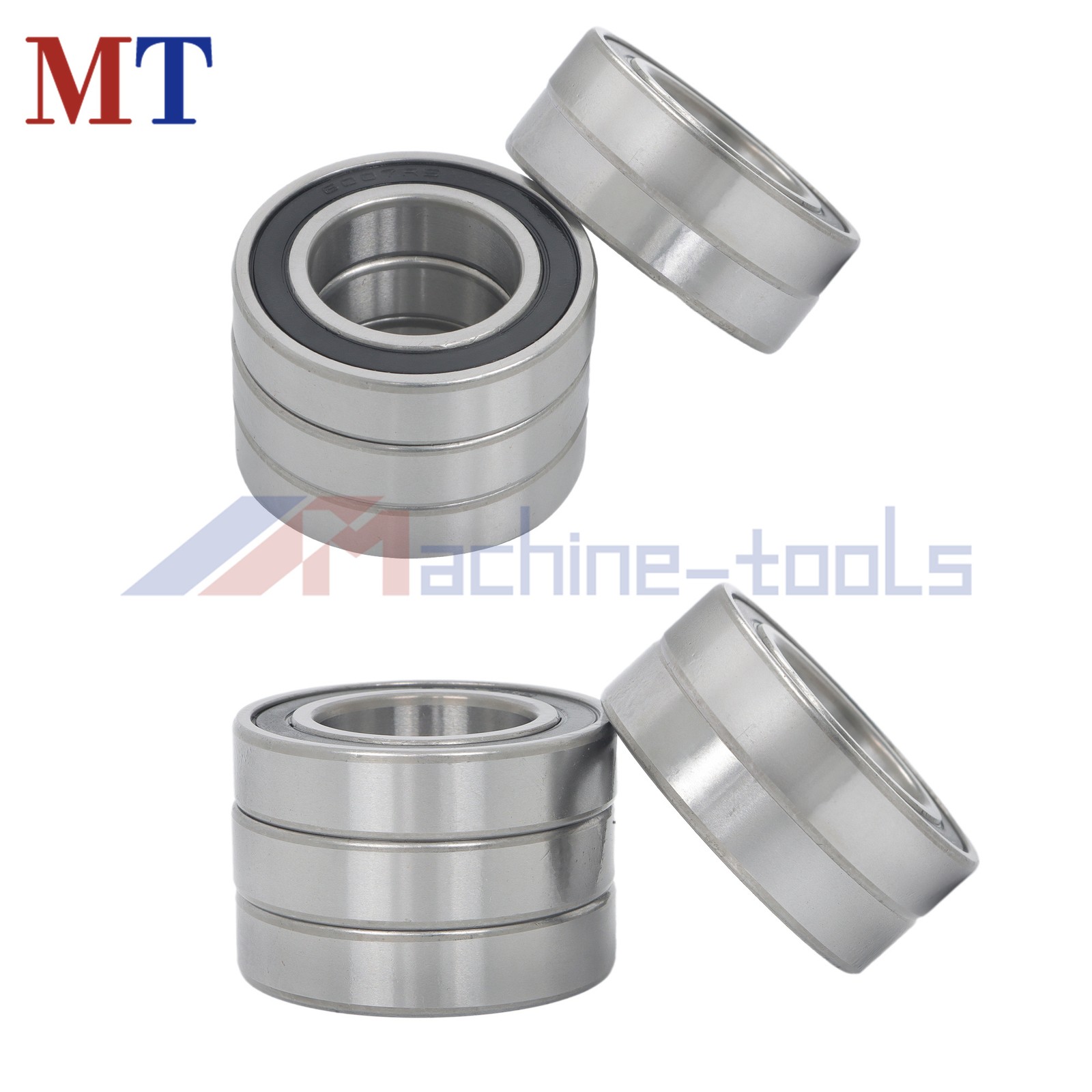 6007-2RS Rubber Sealed Ball Bearings 10pcs 35x62x14mm Set