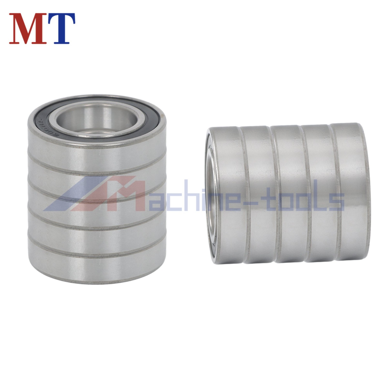 6007-2RS Rubber Sealed Ball Bearings 10pcs 35x62x14mm Set