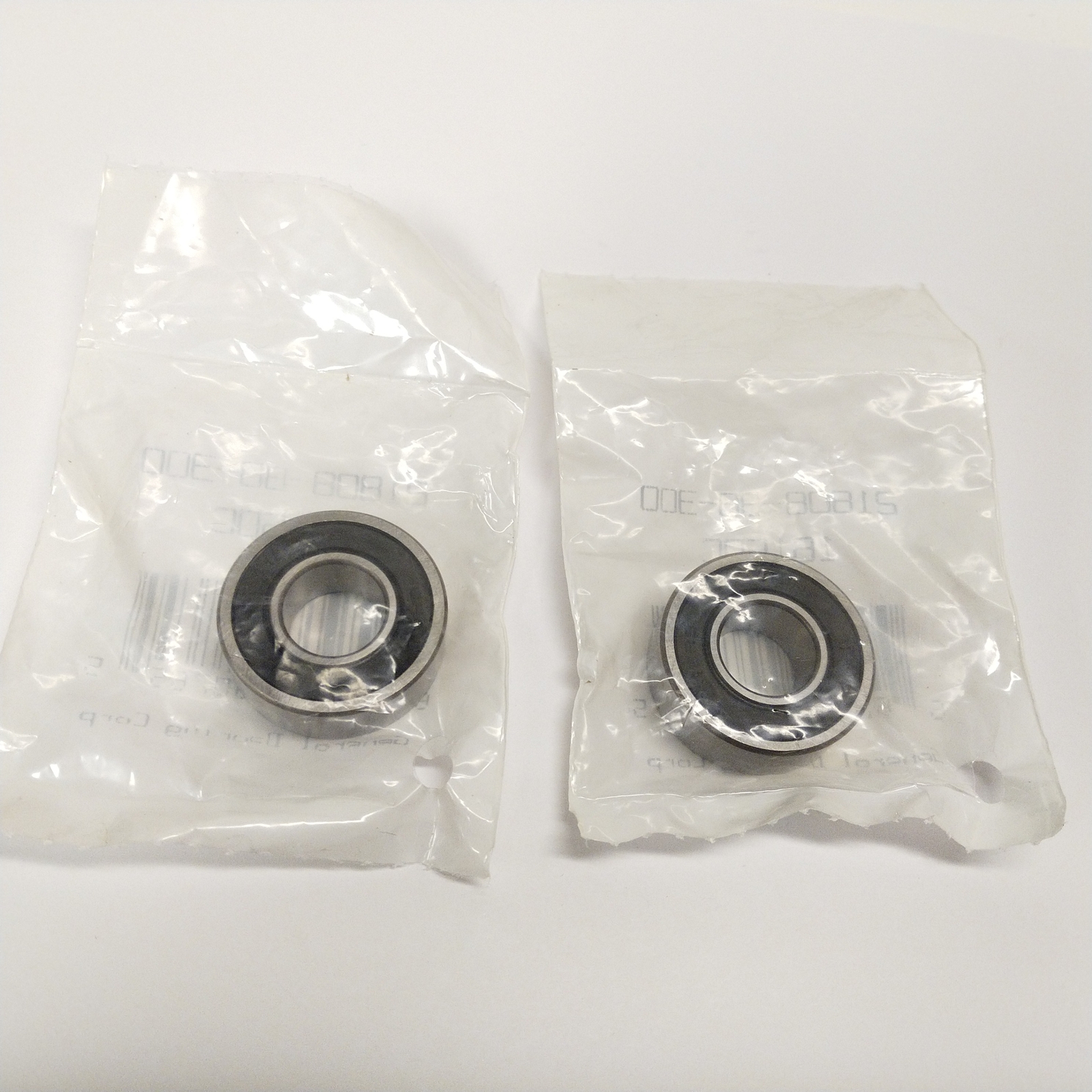 GENERAL BEARING CORP (2)1616 2RS Bearing Double Rubber Seal 1/2″x1 1/8″x3/8″ New