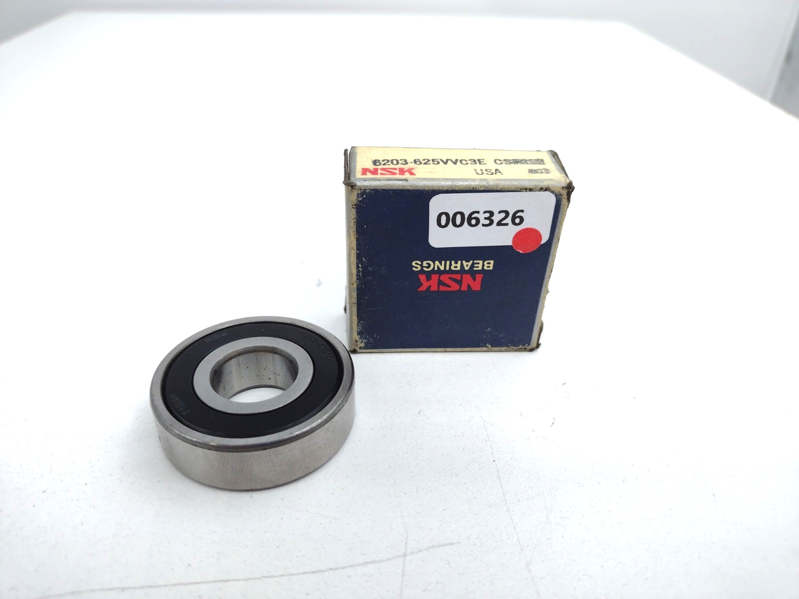 *** NSK 6203-625VVC3E Radial Deep Groove Ball Bearing 0.6250 inch Bore