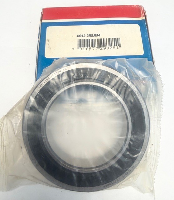 (2) SKF 6012 2RSJEM Deep Groove Radial Ball Bearing 60X95X18mm
