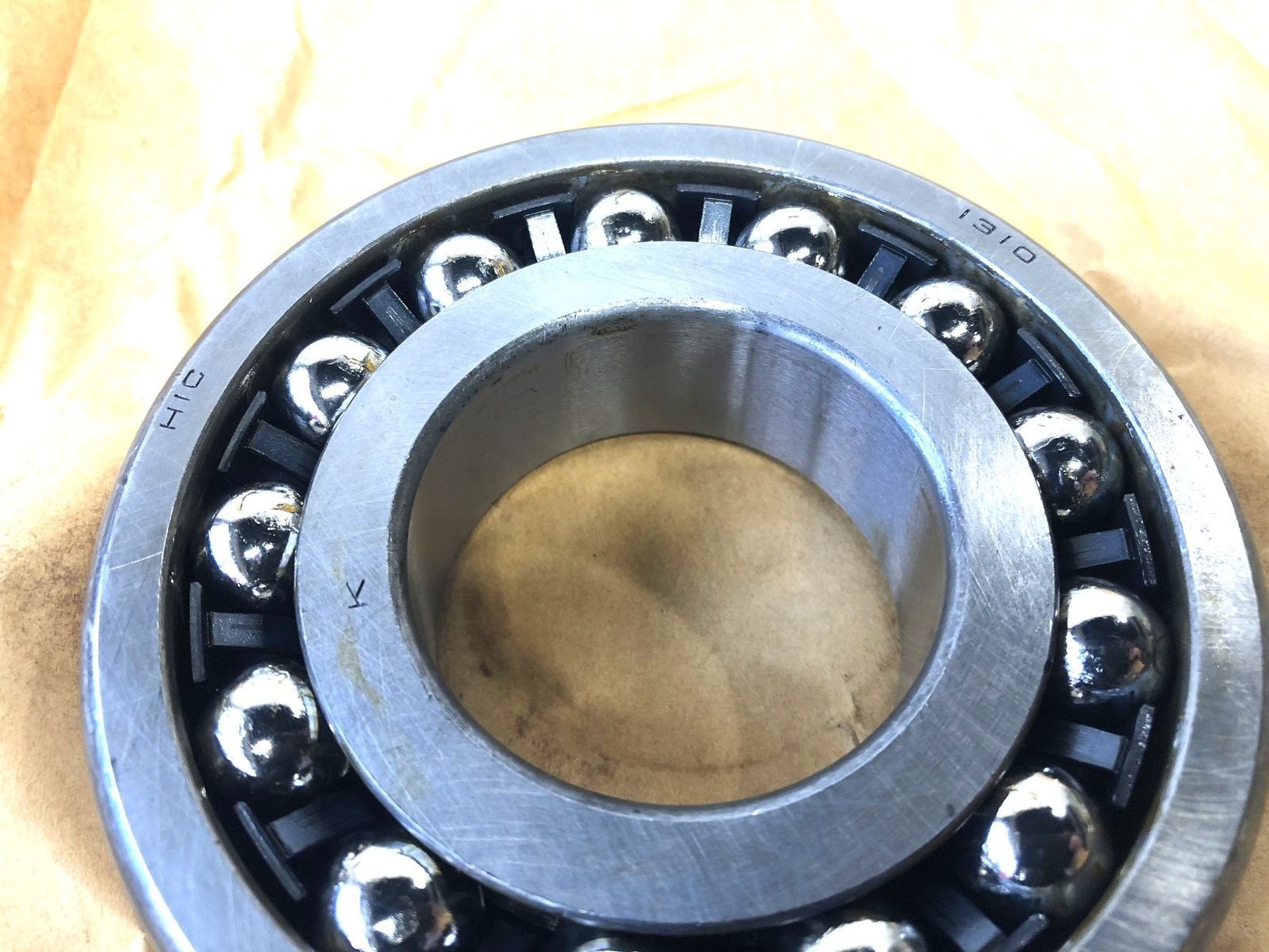 HIC Self Aligning Double Row Ball Bearing 1310K+H NOS