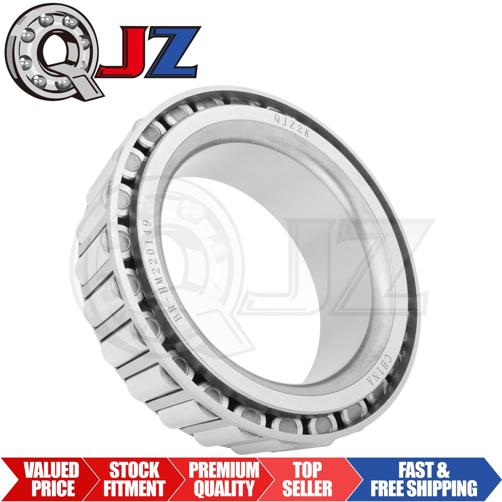 [Qty.1] New HM220149 Tapered Roller Bearing Single-Cone [3.936″ ID x 1.6535″ W]