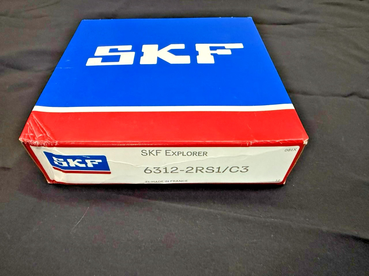6312-2RS1/C3 Single Row Radial Deep Groove Ball Bearing 60x130x31 mm. by SKF