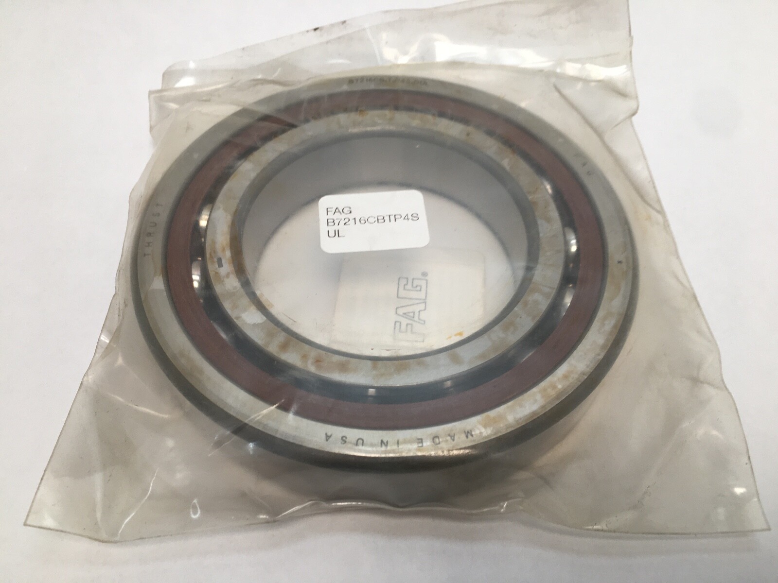 FAG B7216CB.T.P4S.UL Bearing 80x140x26 mm 7216C B-7216-C-B-T-P4S-UL USA