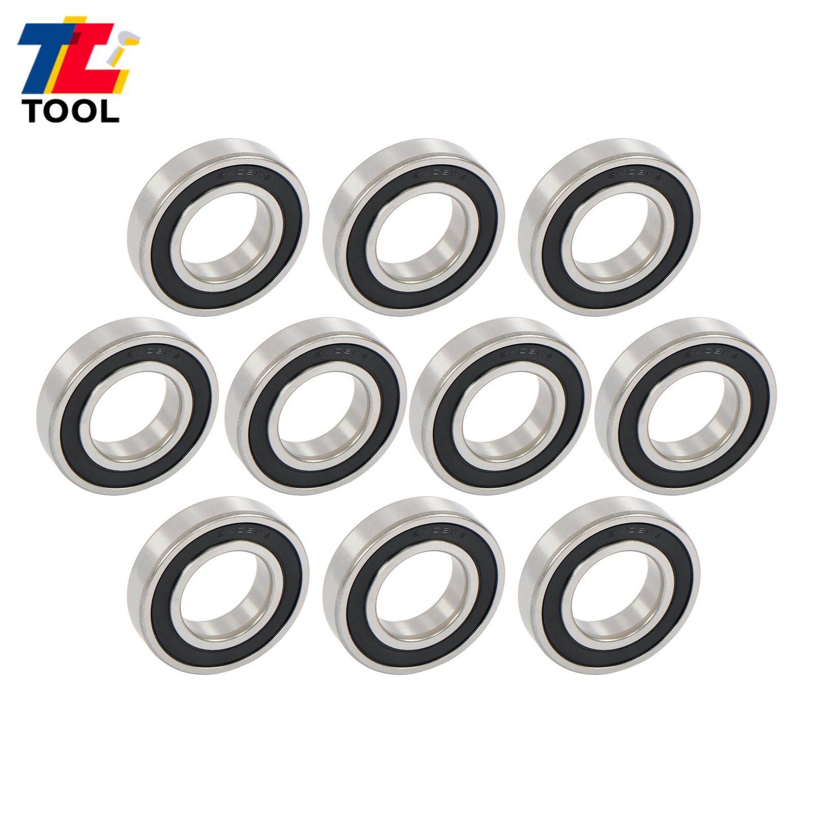 10 Pack 6209-2RS 45x85x19mm Bearings Double Rubber Sealed
