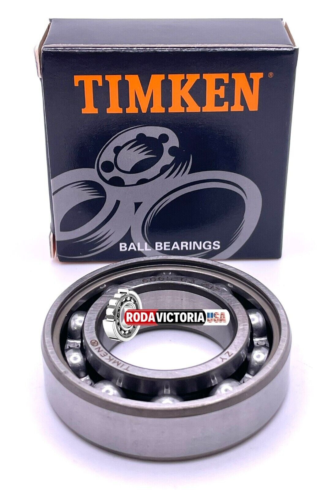 TIMKEN 6005 C3 Deep Groove Ball Bearing, Open, No Seals 25x47x12 mm