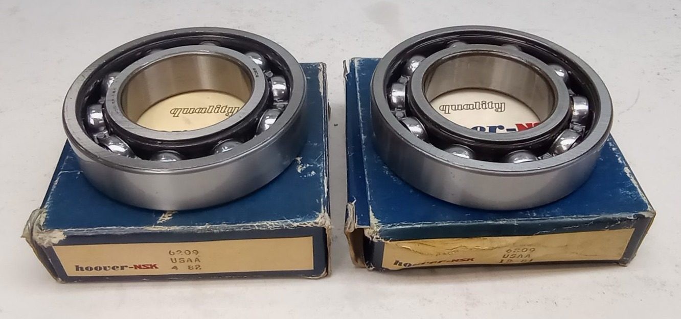 NSK 6209 Ball Bearing Deep Groove 45 X 85 X 19mm (Pack of 2)