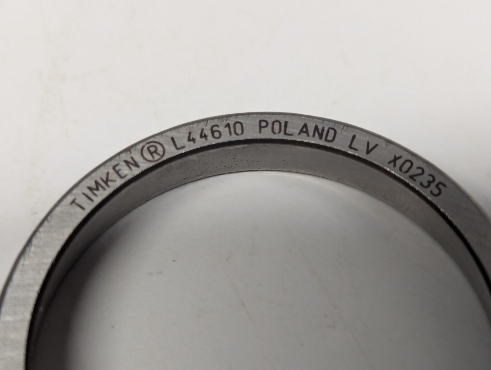 Unused Timken L44610 Taper Roller Bearing Cup O.D. 50mm