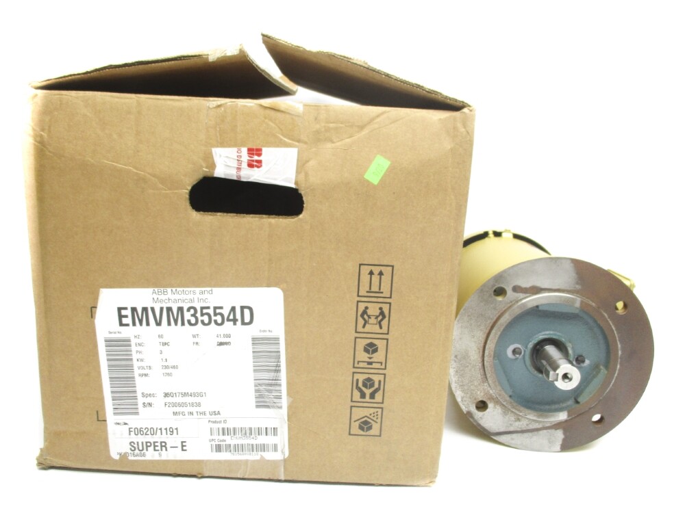 BALDOR EMVM3554D 35Q175M493G1 230/460V 4.4/2.2A NSMP