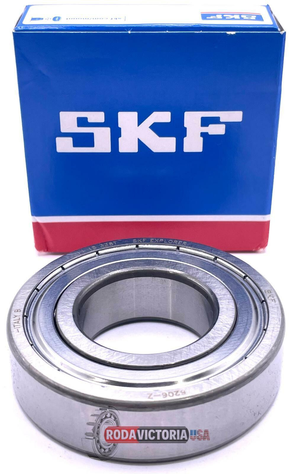 6206Z 100% GENUINE SKF Bearing 30X62X16mm 6206 ZE OPEN ONE SIDE