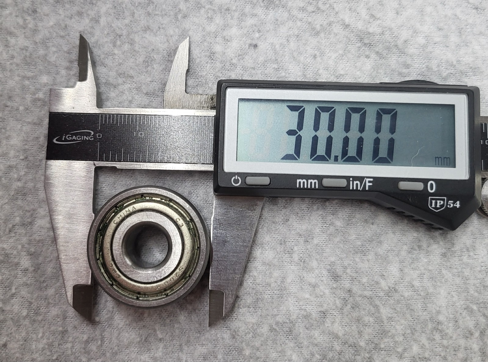 2 Pcs 10mm I.D. x 30mm O.D. x 14.25mm Ball Bearing Double Sealed, 5200 ZZC3