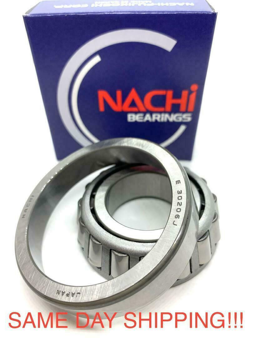 NACHI 30206 J Tapered Roller Bearings Japan 30x62x17.25 /SAME DAY SHIPPING