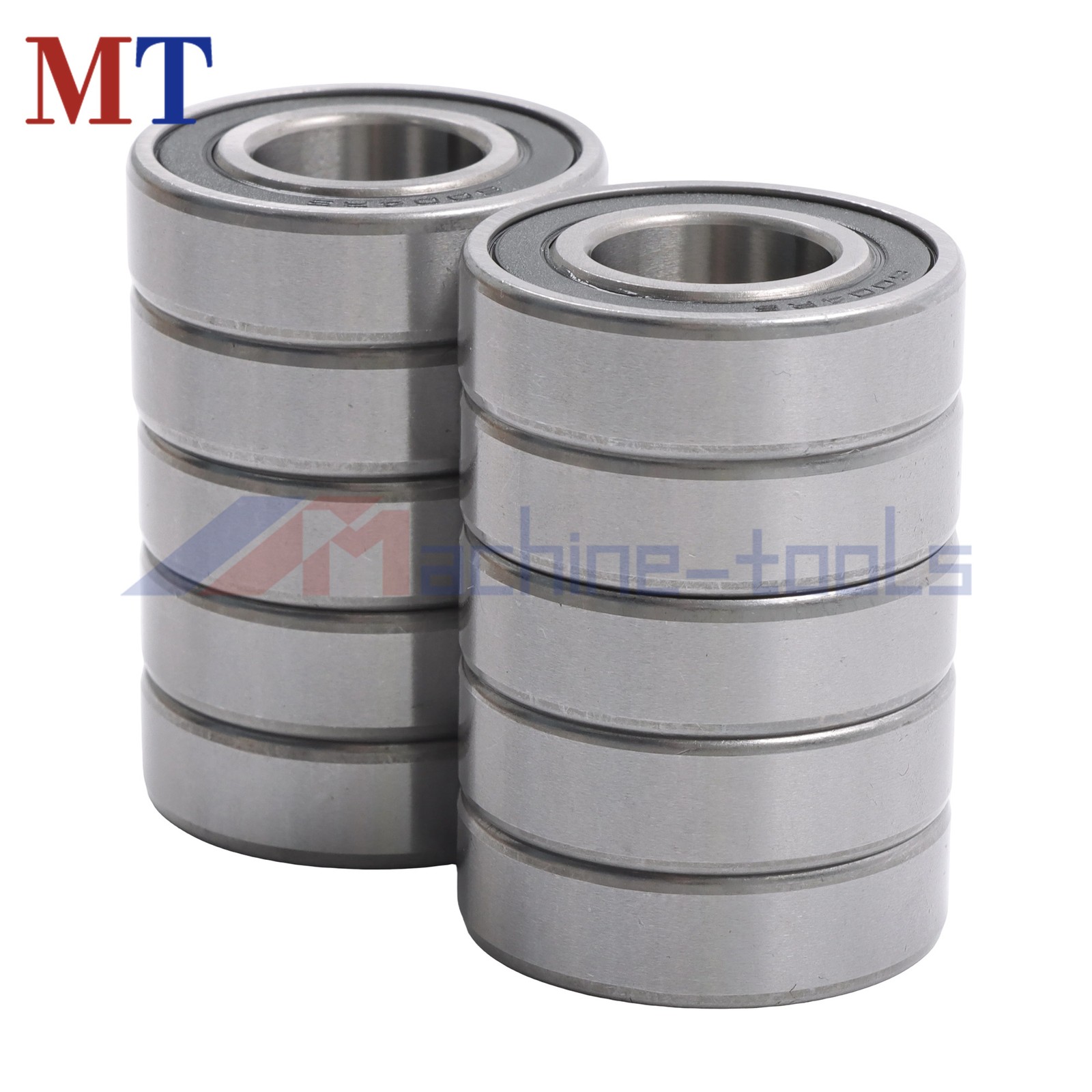 10 Pcs 6004-2RS C3 Bearing 20x42x12mm Premium Rubber Sealed Industrial Grade