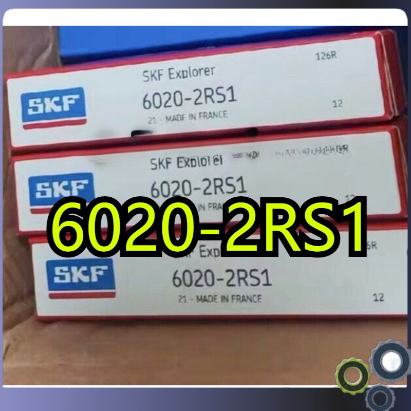1 PC SKF 6020-2RS1 deep groove ball bearing Fast shipment NEW 6020-2RS1