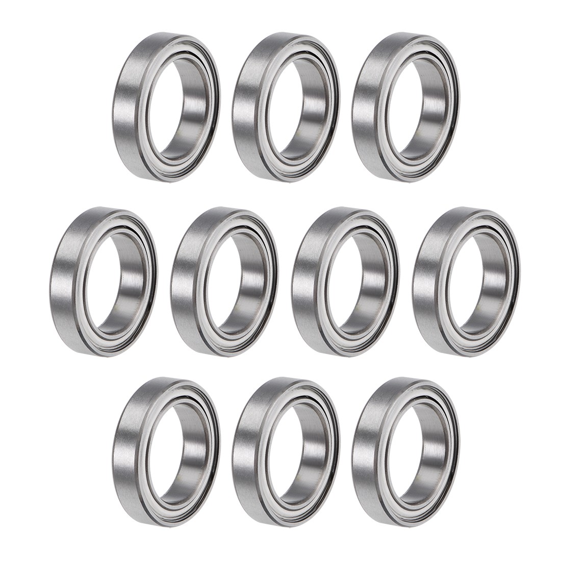 10pcs 6701ZZ Deep Groove Ball Bearings Z2 12x18x4mm Double Shielded Chrome Steel