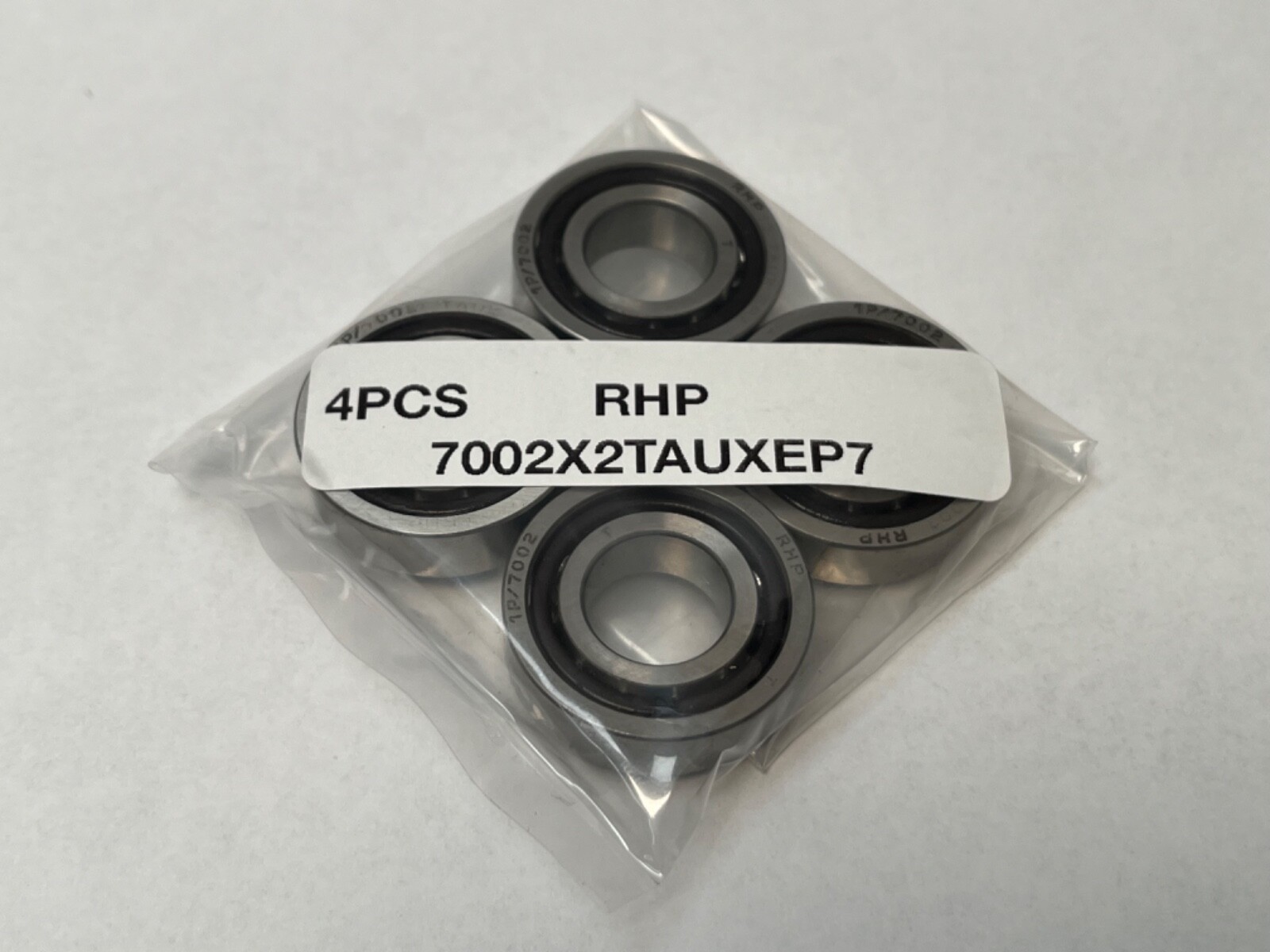 RHP 7002CTSUXP4 Angular Contact Bearing 15x32x9 mm 7002 C T SUX P4 England 4 Pcs