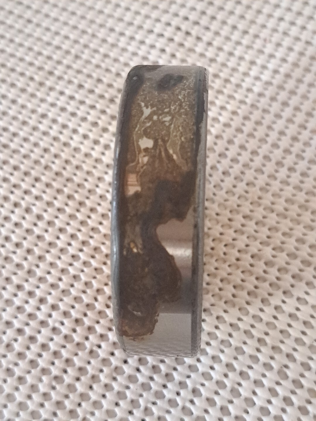 NTN Ball Bearing Made in Japan 6306LU NOS, Surface Rust From Storage.