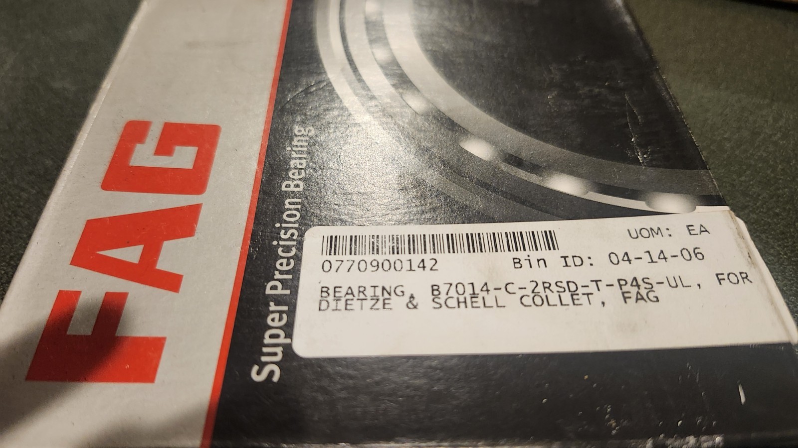 B7014-C-2RSD-T-P4S-UL Ball Bearing NEW..OLD STOCK