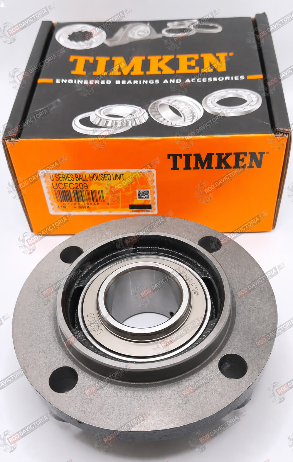 Timken UCFC209 Housing and Bearing Assembly UC209, YAR209-2F, FYC509 45 mm Bore