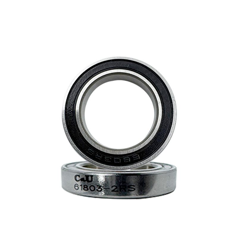 4Pcs CKU 6803-2RS 17x26x5mm Ultra Thin Dustproof Mini Sealed Ball Bearing