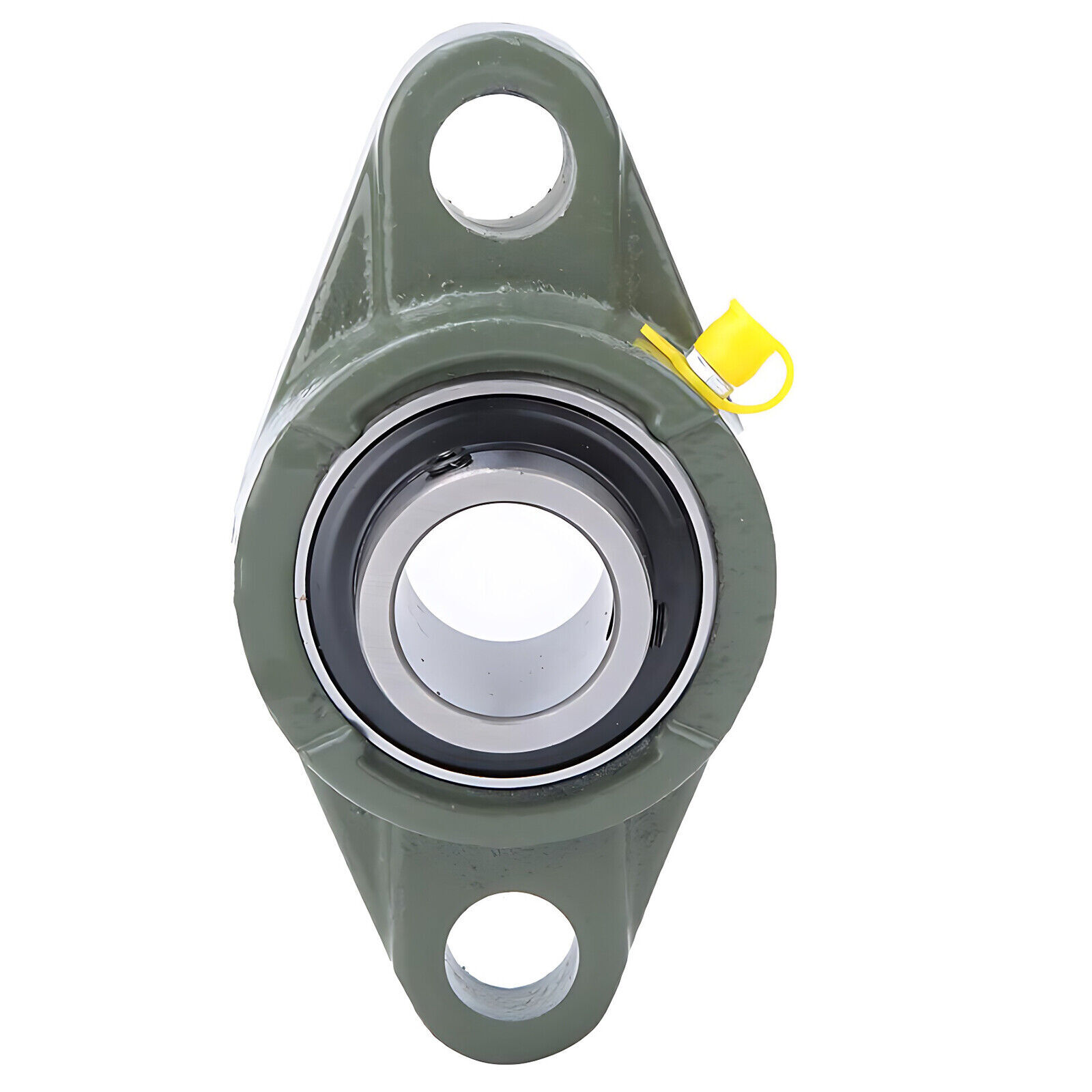 2 Bolt Solid Base 12/15/17/20 bis 60mm UCFL201-212 Pillow Block Flange Bearing