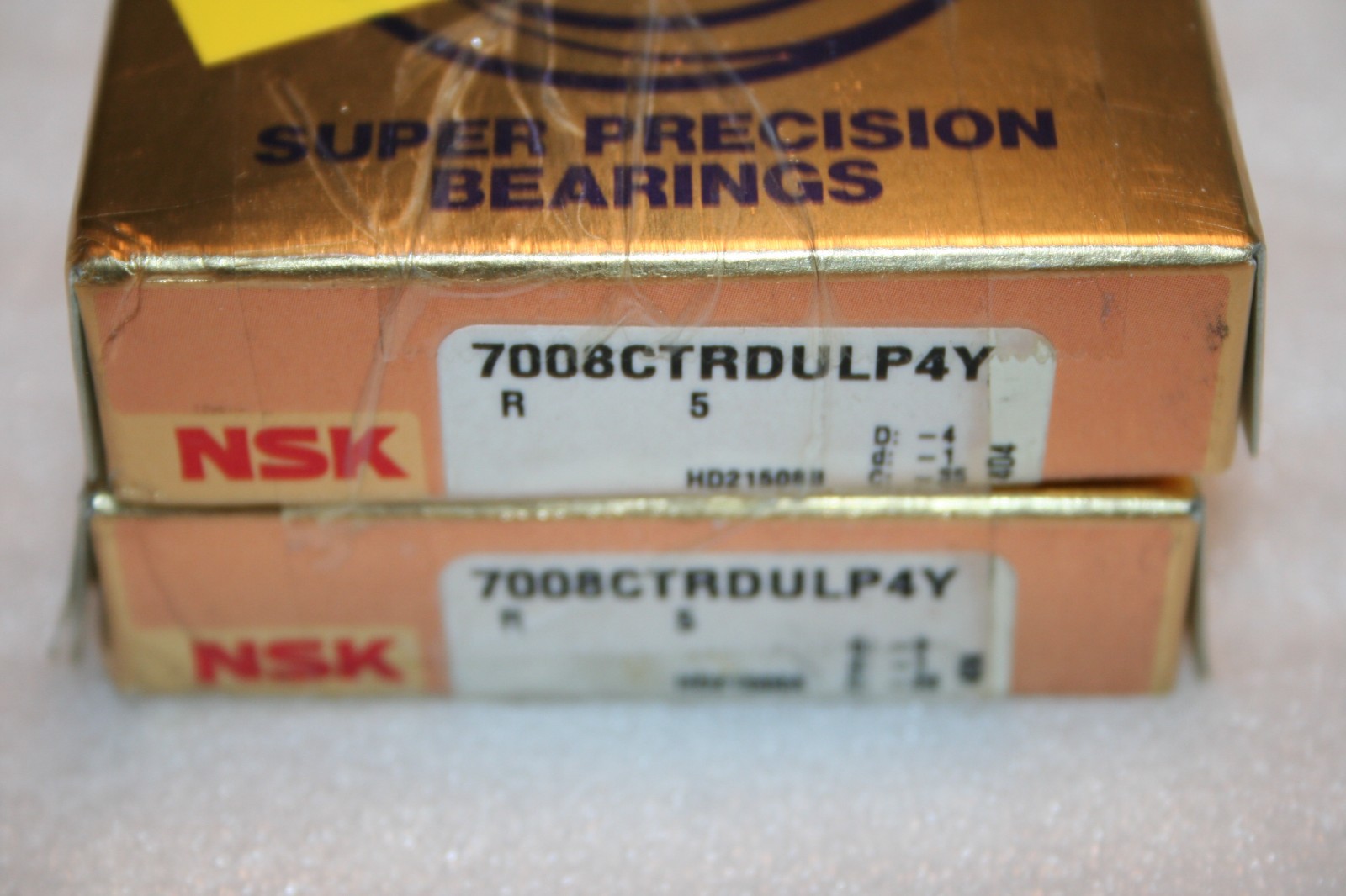 (Matched Set of 2) GENUINE NSK 7008 CTRDULP4Y Super Precision Bearings * NEW *