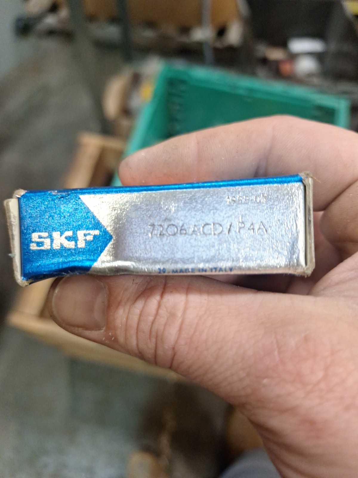 SKF 7206 ACD/P4A super-precision angular contact ball bearing