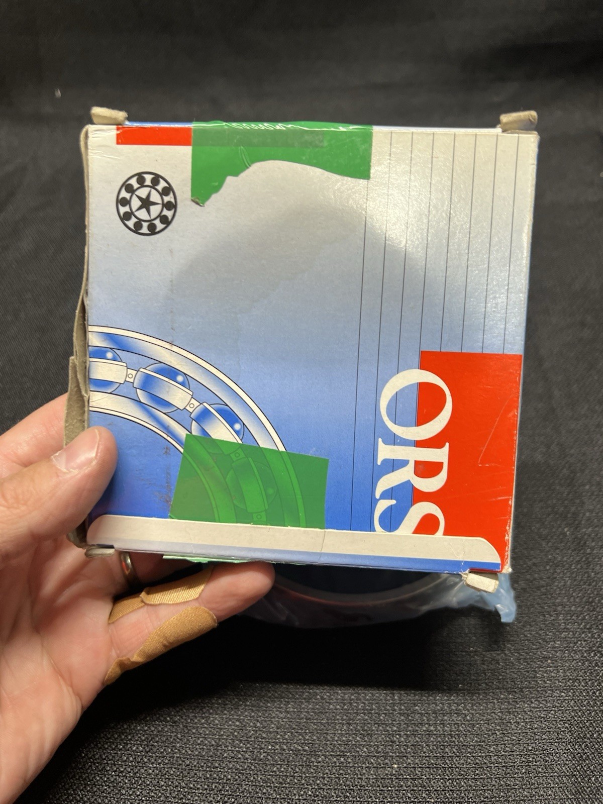 Lot of (2) ORS Ball Bearings 6015 2RS G93 C3 Rubber Sealed New