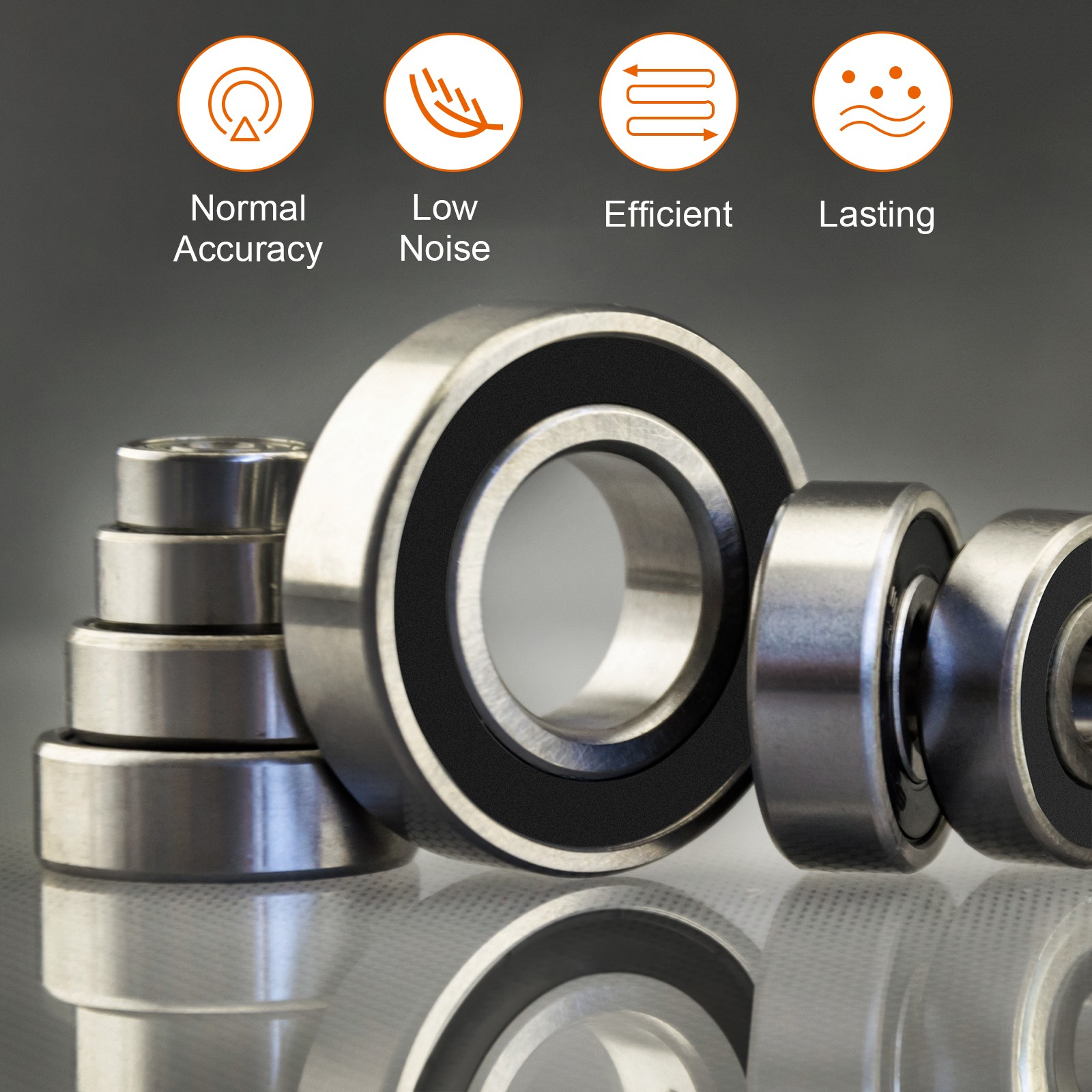 6903-2RS Ceramic Bearings Si3N4 Silicon Nitride Bearing Balls