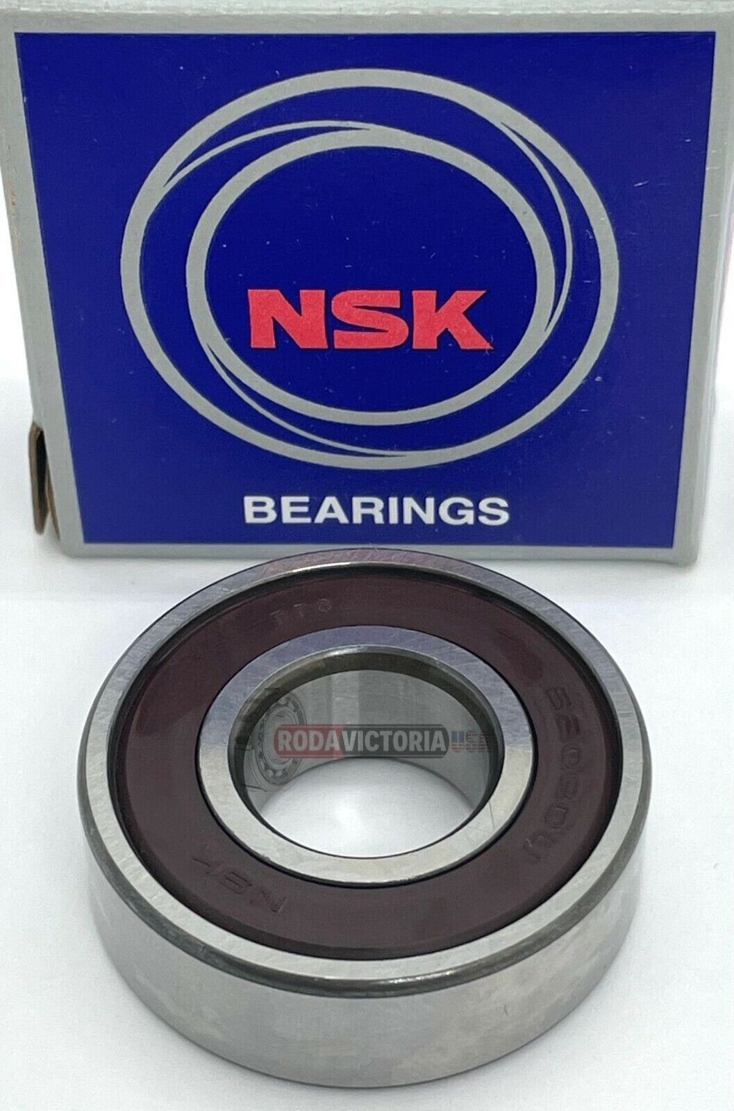NSK 6202 DDU Deep Groove Ball Bearing, Rubber Sealed 15x35x11mm 6202 2RS