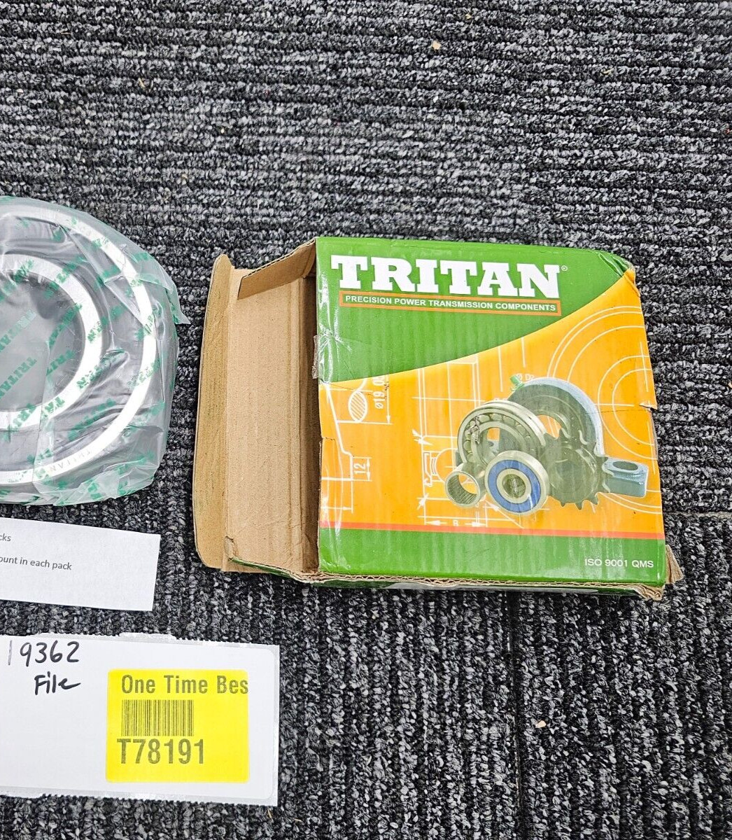 Tritan Deep Groove Ball Bearing 6310 2RS/C3 PRX 50mm Bore Heavy Duty Alloy Steel