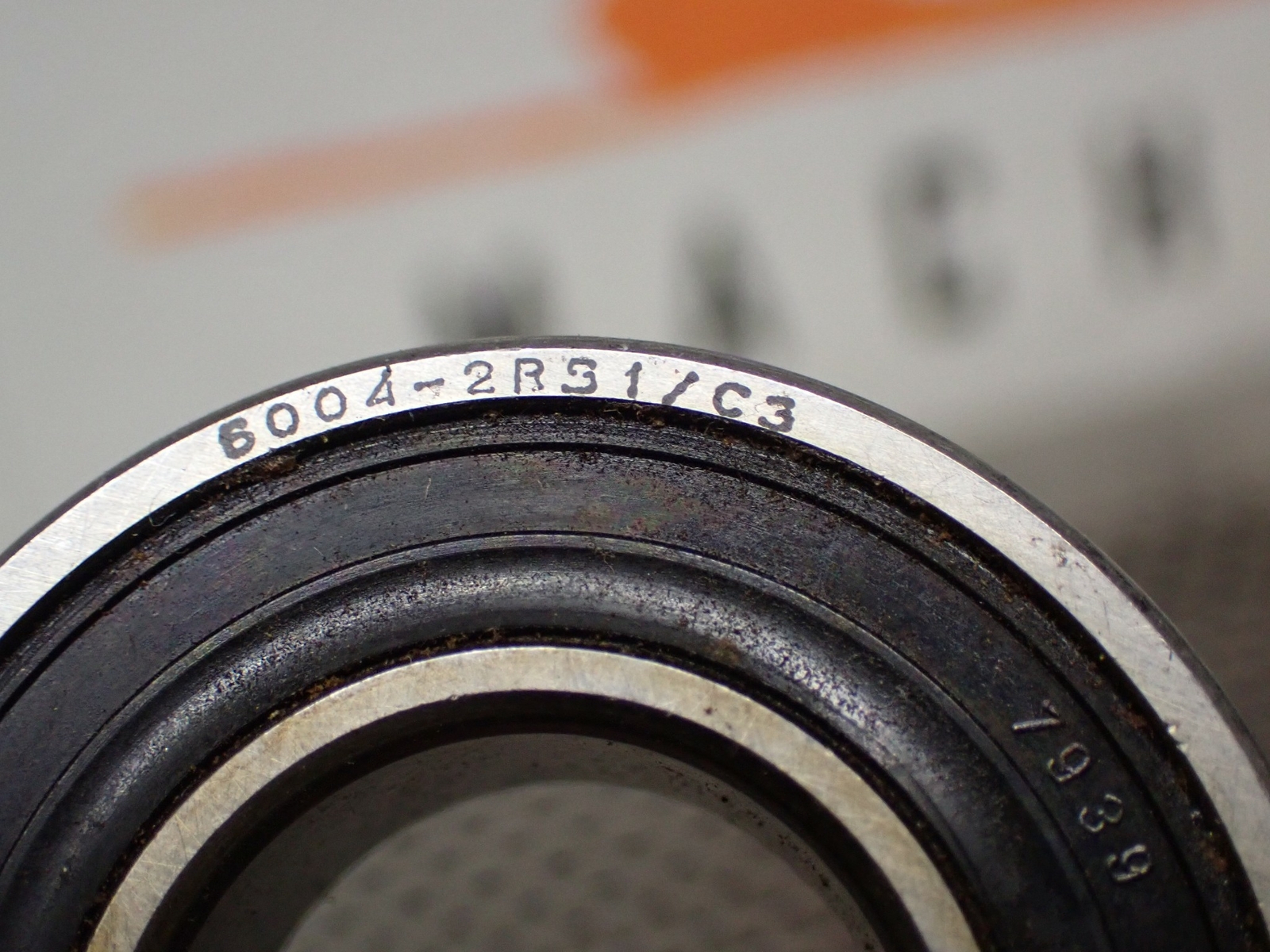 SKF 6004-2RS1/C3 Bearings Used With Warranty (Lot of 3) See All Pictures