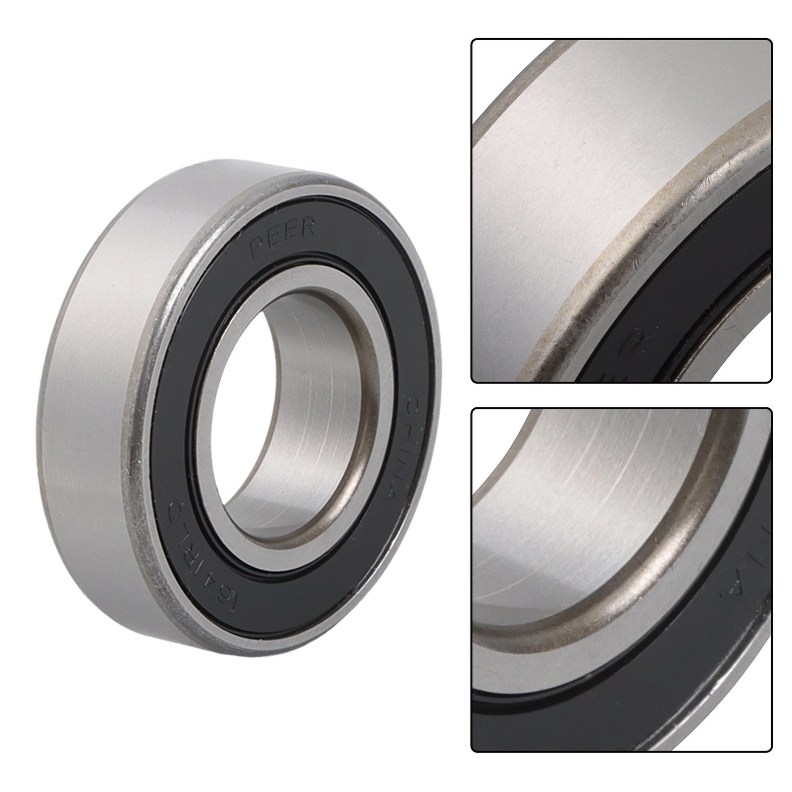 Ball Bearing 1641-2RS 1 inch x 2 inches x 9/16 inches Rubber Sealed Pack of 4