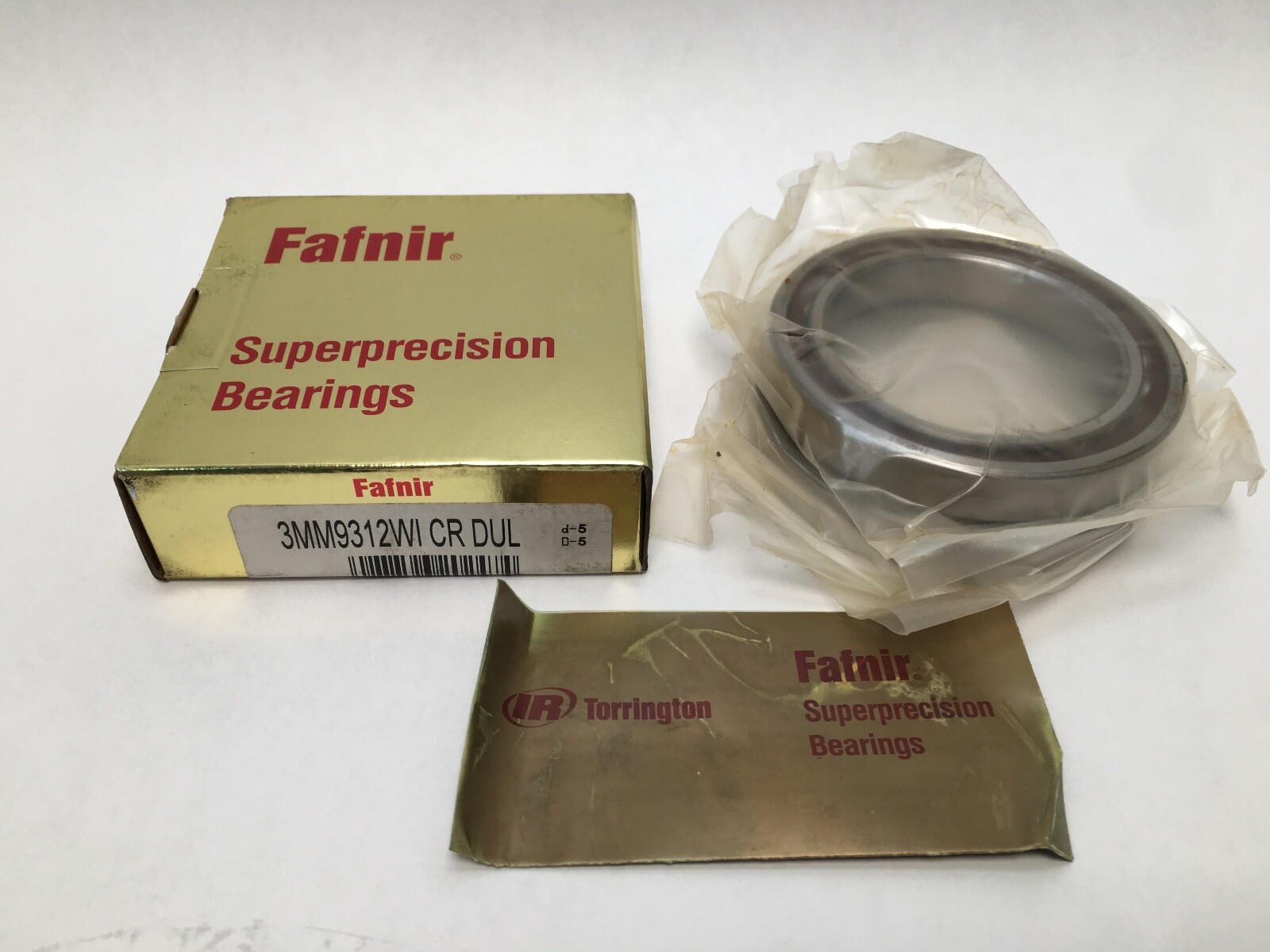 Fafnir 3MM9312WI-DUL Angular Bearing 60x85x13 mm 71912 3MM-9312-WI-CR-DUL USA