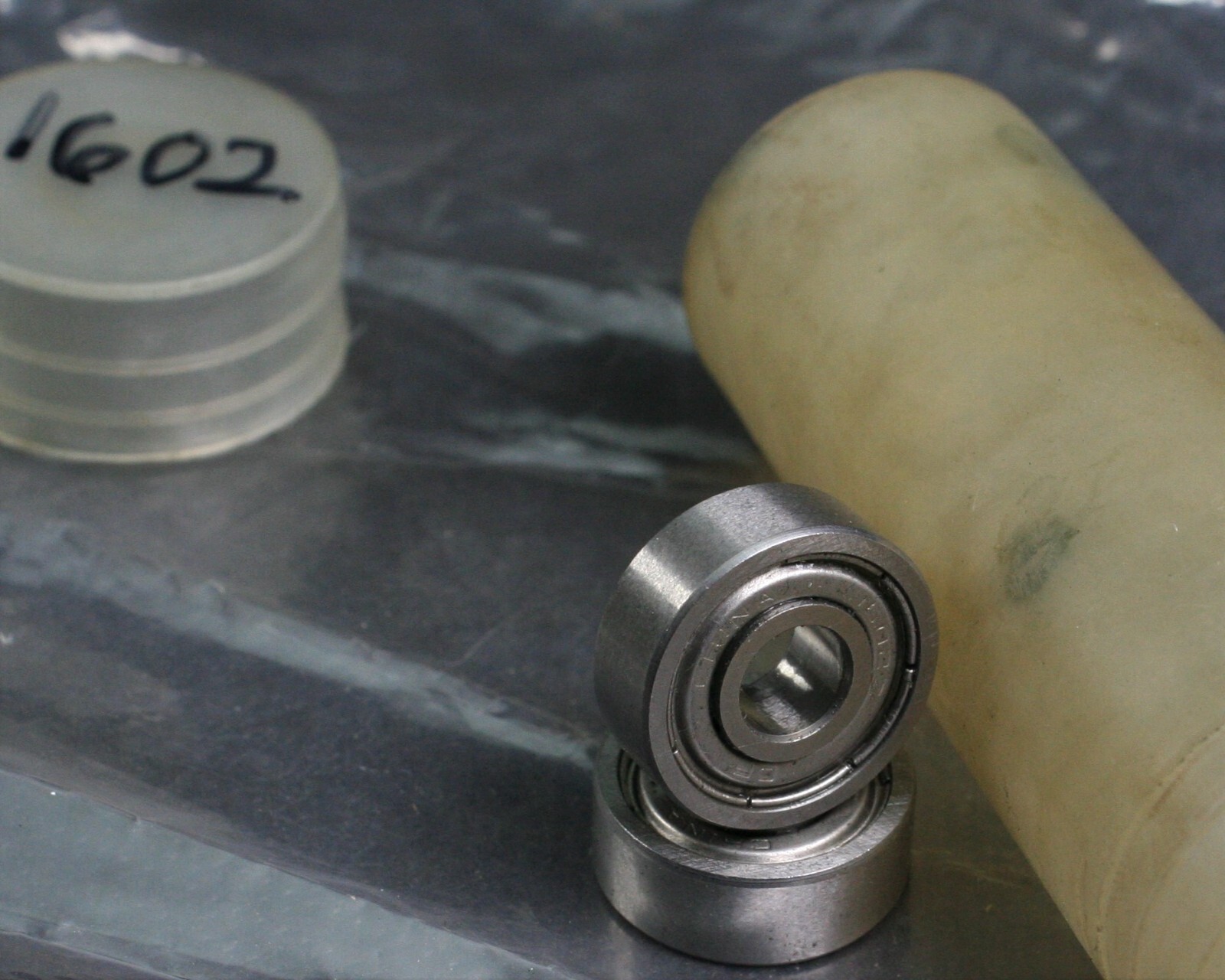 Two (2) Generic 1602Z Deep Groove Bearings 1/4″ ID China NEW