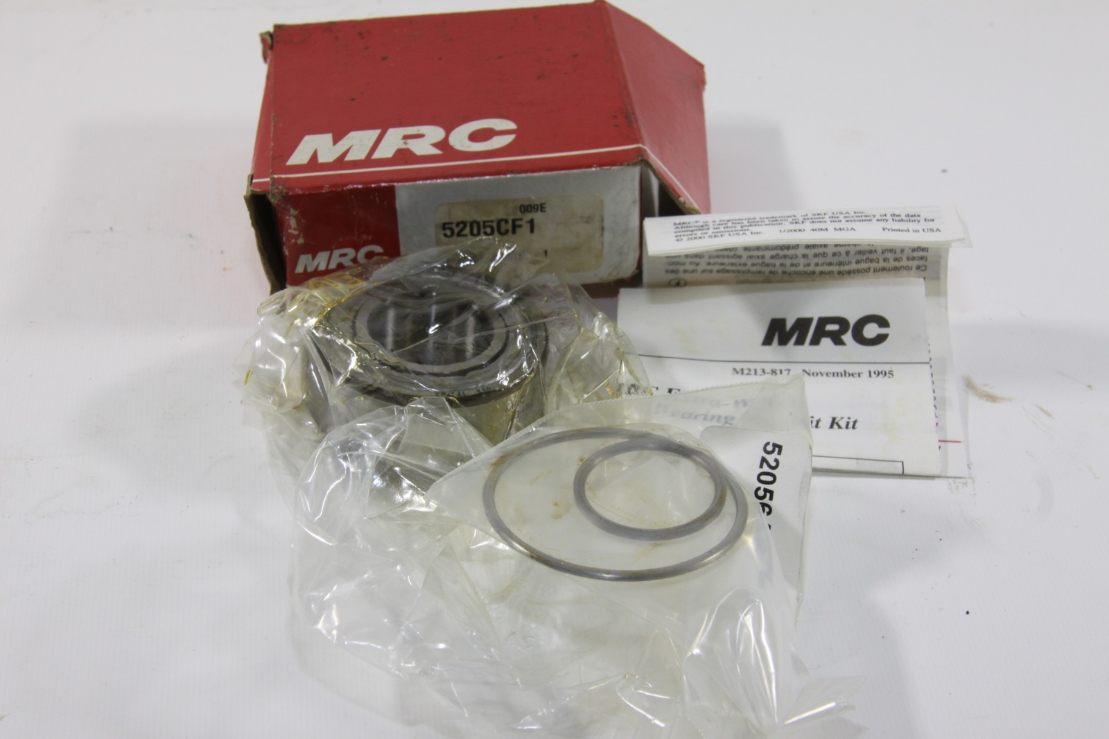 MRC 5205CF1 BEARING with EXTRA-WIDE 5000 SERIES DOUBLE ROW RETROFIT KIT