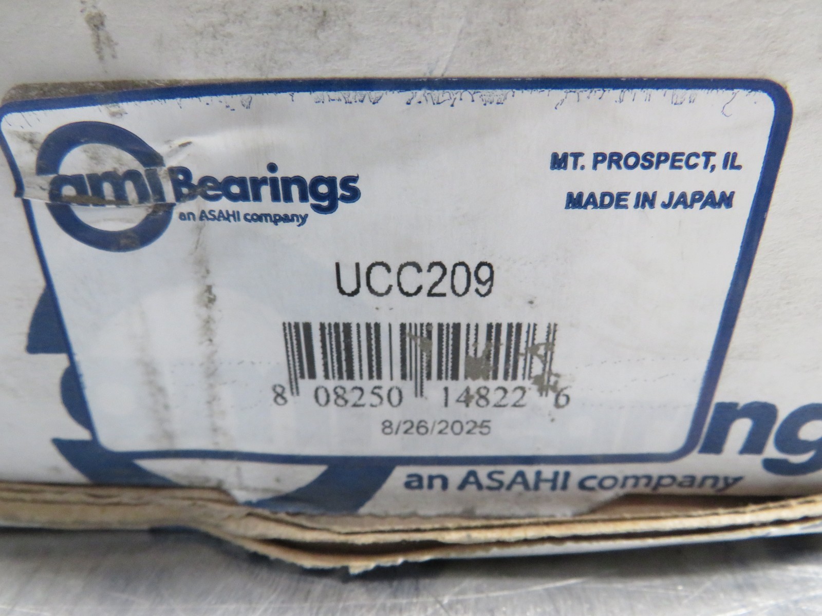 AMI ASAHI UCC209 Bearing Insert