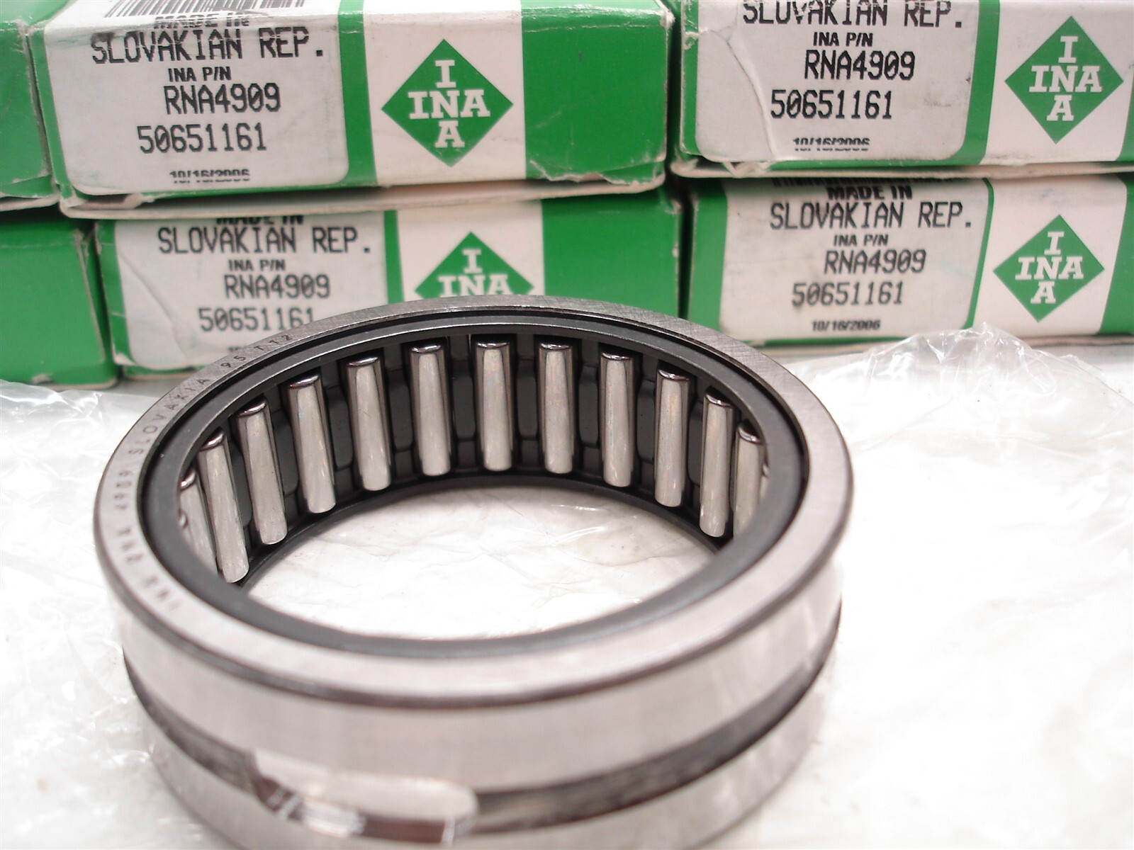 6 NEW INA RNA4909 NEDDLE ROLLER BEARINGS 52mm BORE x 68mm OD x 22mm WIDE