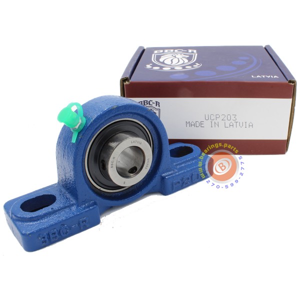 UCP203 17mm ID Pillow Block Bearing – Baltic Bearing Company