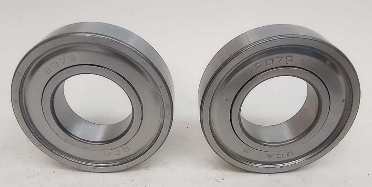 BCA 207-SS Ball Bearing Deep Groove 35X72X17mm Double Shielded (Pack of 2)