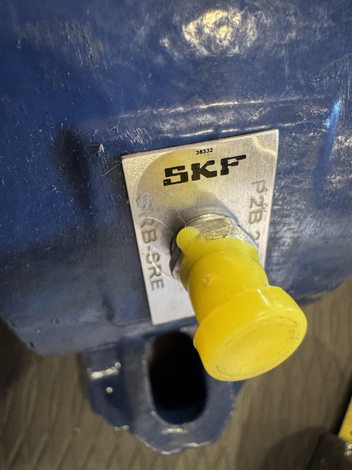 SKF P2B 207-SRB-SRE Pillow Block Bearing, 2 Bolt, 2.438 in.ID