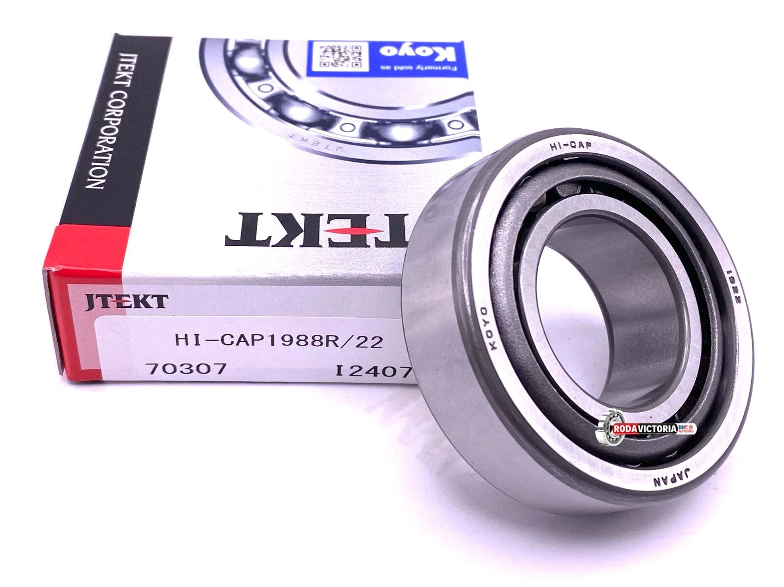 KOYO Japan 1988R/22 Tapered Roller Bearing Cone and Race 28.58×57.15×19.85 mm