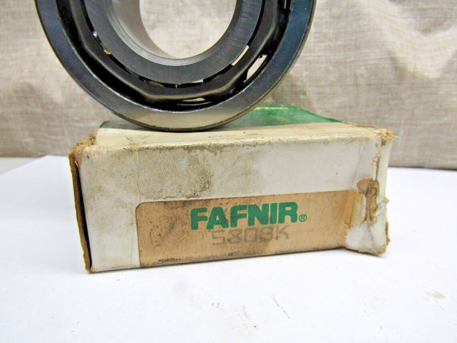 Fafnir 5308K 40 mm x 90 mm x 36.5 mm (1-7/16″) Angular Contact Bearing