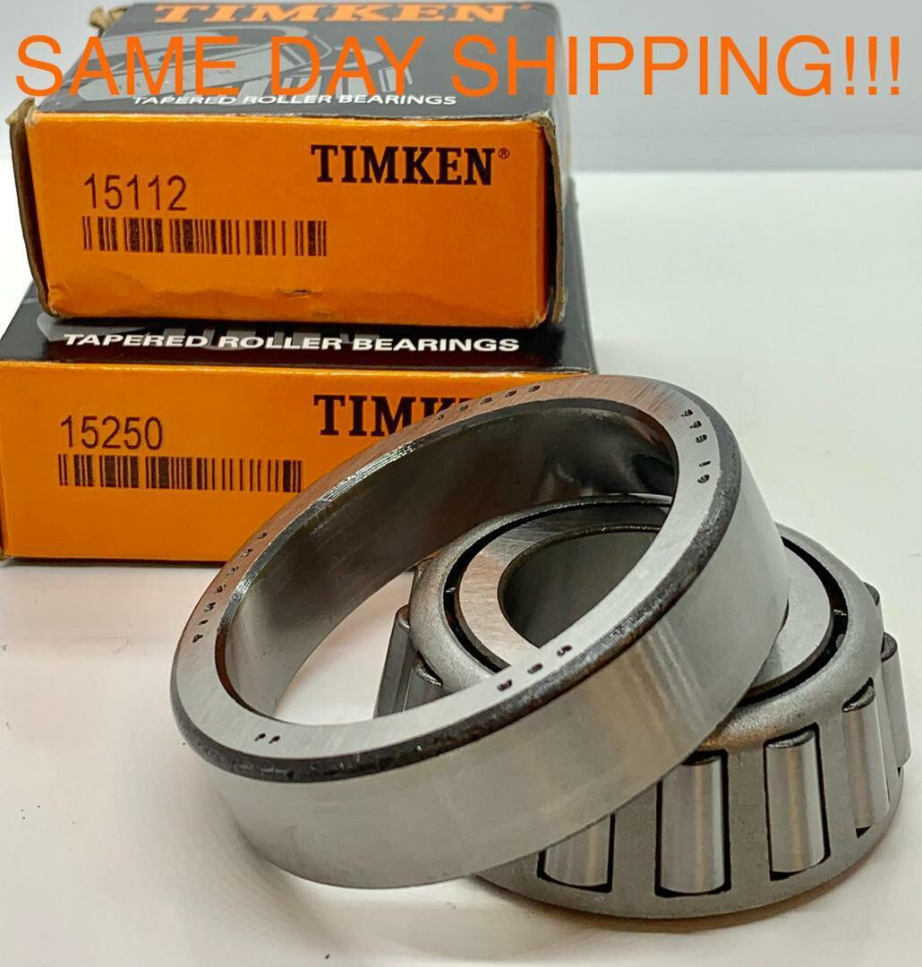 15112/15250 1.125×2.5×0.8125″ Timken MADE IN USA Single Row Taper Roller Bearing