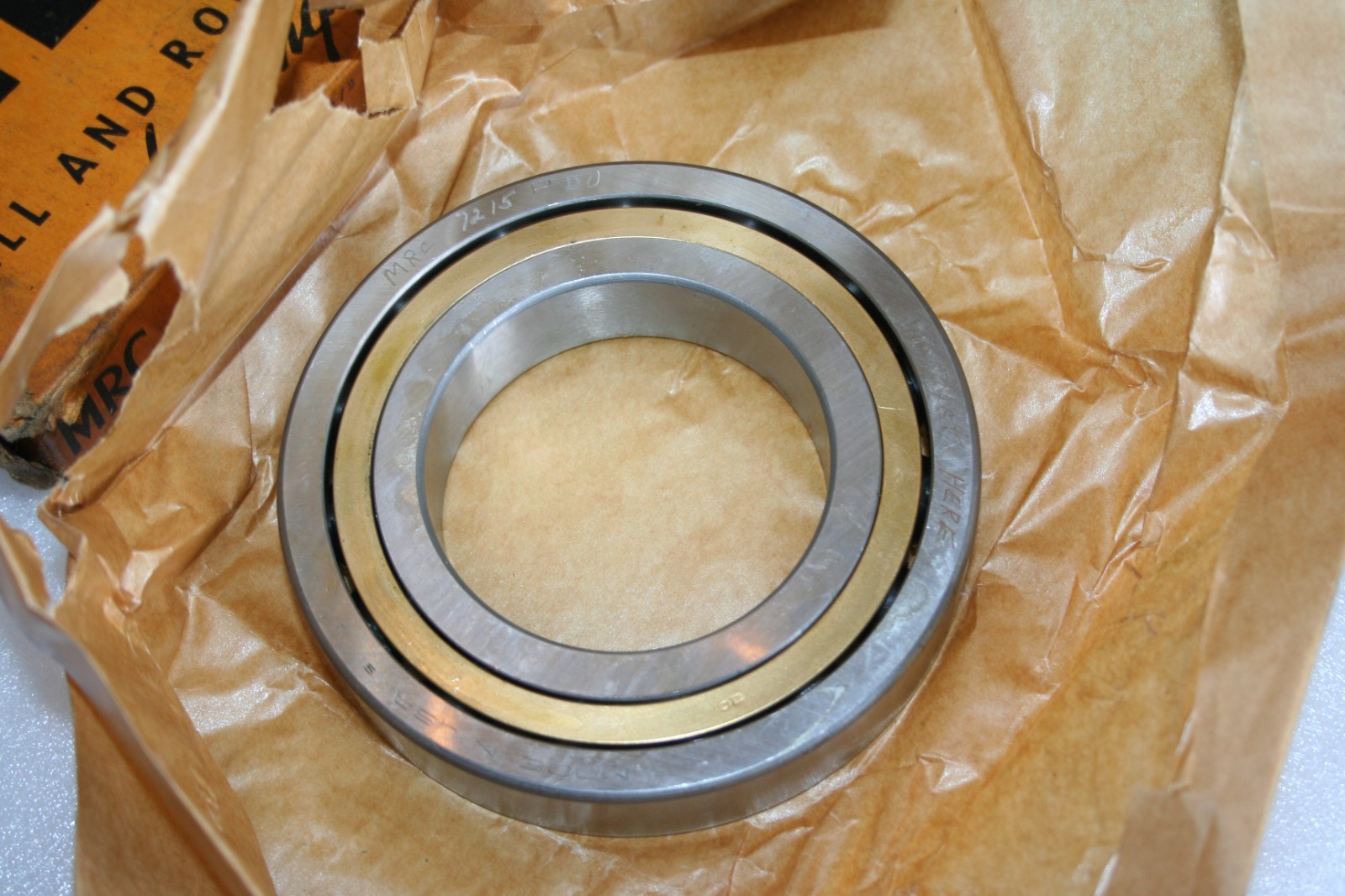 MRC (1/2 pair) 7215 PDU Angular Contact Bearing, Brass Cage * NEW *