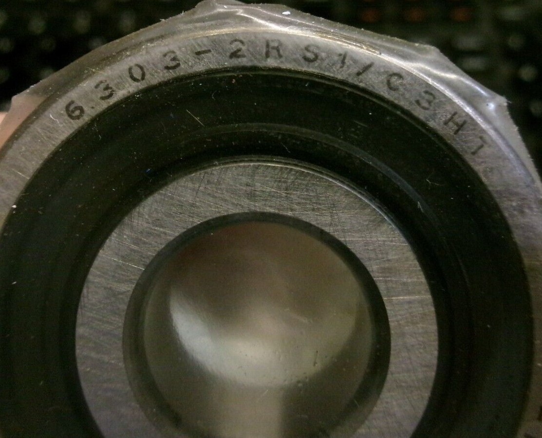 NEW SKF 6303 2RS1/C3HT BEARING (293-1)