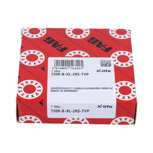 7209-B-XL-2RS-TVP FAG 45 x 85 x 19 mm ANGULAR CONT. BALL SINGLE ROW