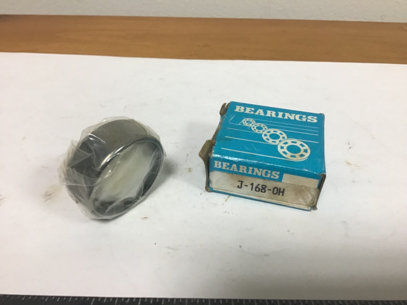 New J-168-OH Needle Bearing, 1.000″ ID, 1.250″ OD, 0.500″ Width