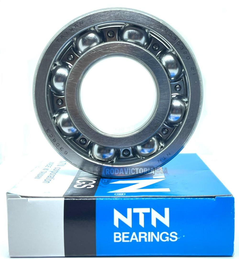 NTN JAPAN 6308 CM DEEP GROOVE BALL BEARING, OPEN, NO SEALS 40x90x23mm